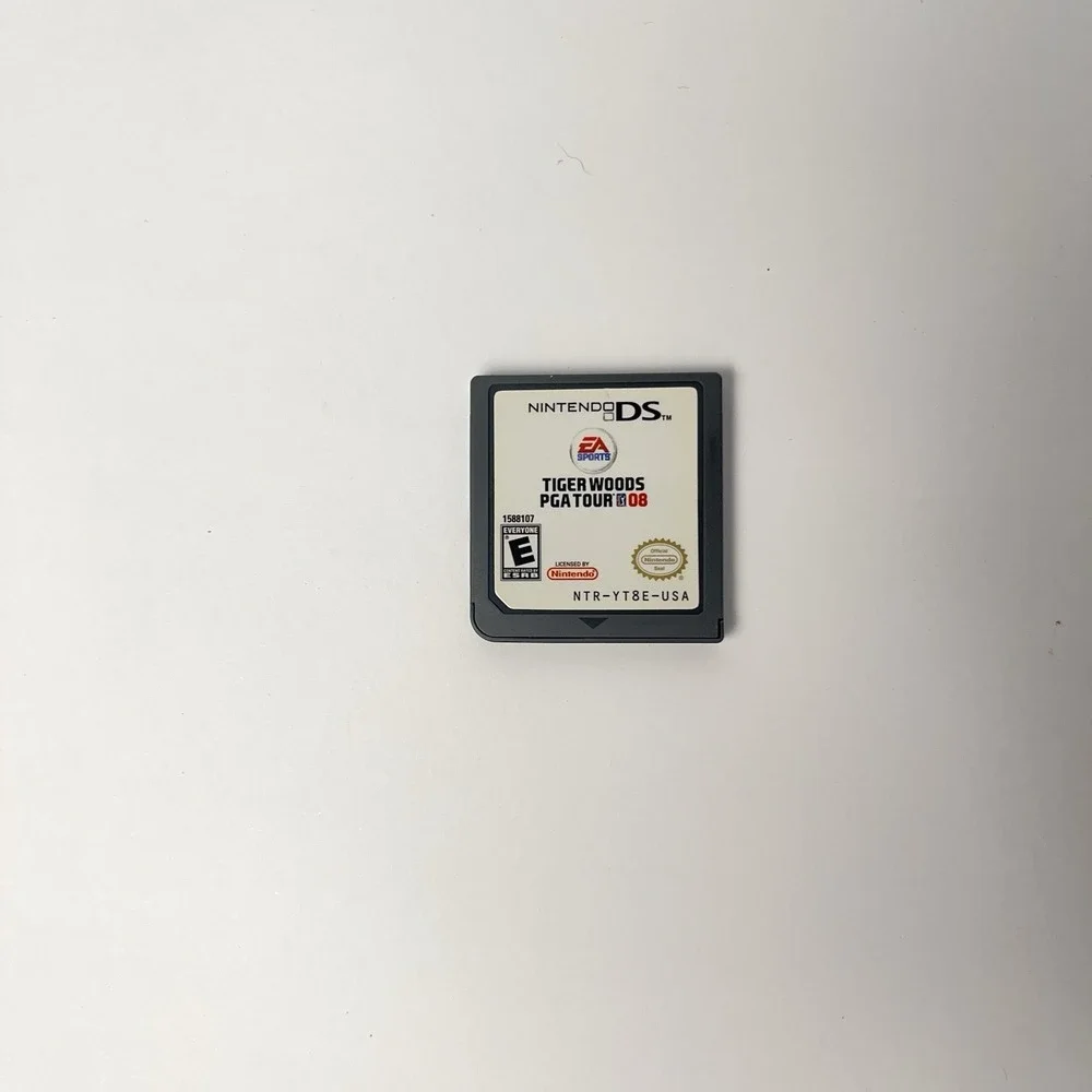 Nintendo DS NDS Tiger Woods PGA Tour 08 + Brain Age Both CIB Complete In Box